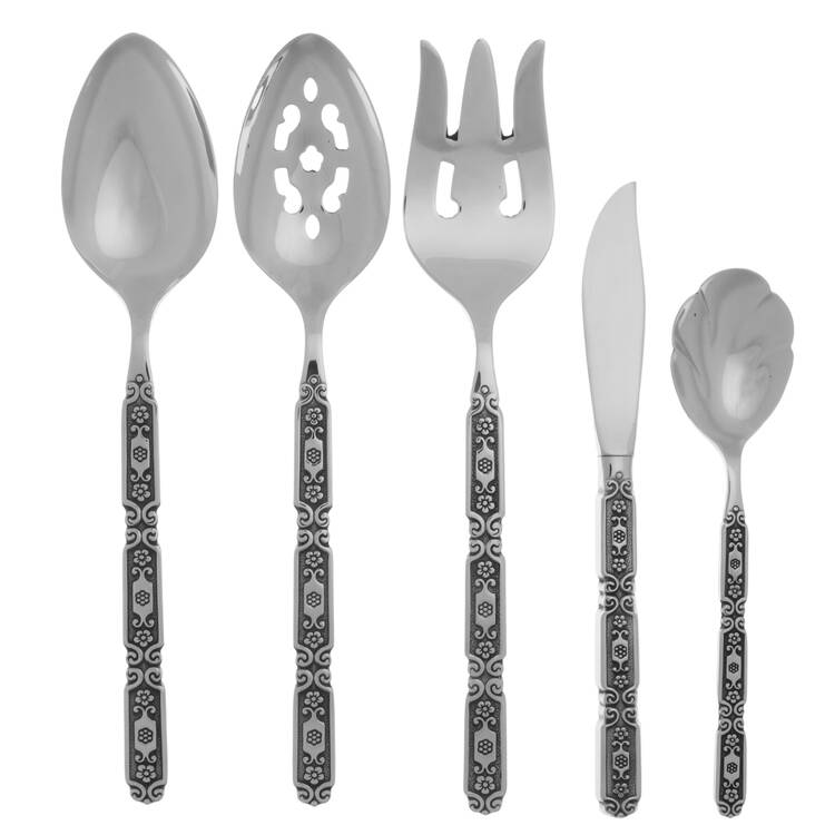 Raphael (Stainless) 5 Piece Hostess Set