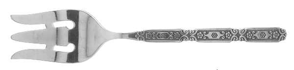 Raphael (Stainless) Medium Solid Cold Meat Serving Fork