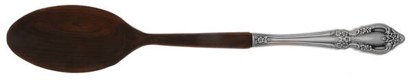 Raphael (Stainless) Salad Serving Spoon with Wooden Bowl HC