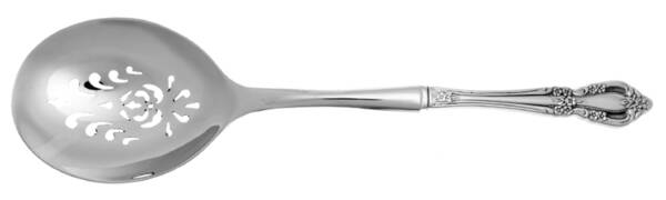 Raphael (Stainless) Casserole Spoon with Pierced Stainless Bowl HC