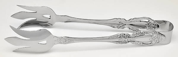 Raphael (Stainless) Solid Lettuce Tongs