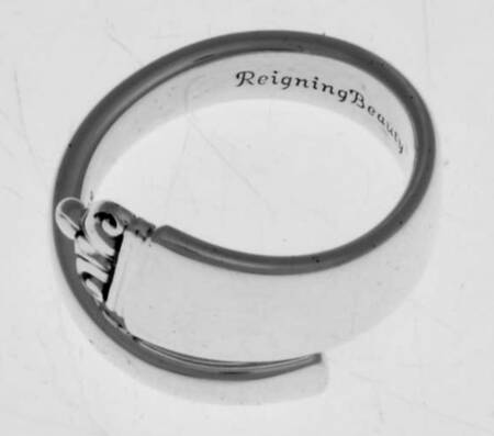 Reigning Beauty (Sterling, 1953) Finger Ring (Provide Size) HC