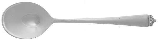 Reigning Beauty (Sterling, 1953) Round Bowl Soup Spoon (Cream Soup)