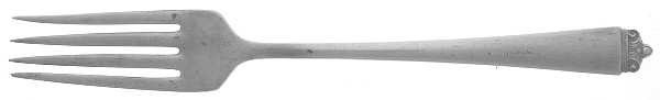 Reigning Beauty (Sterling, 1953) Fork
