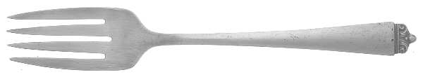 Reigning Beauty (Sterling, 1953) Individual Salad Fork