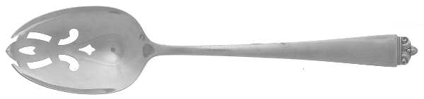 Reigning Beauty (Sterling, 1953) Pierced Tablespoon (Serving Spoon)
