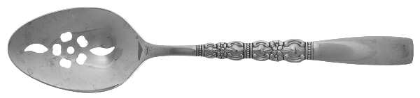 Rebecca (Stainless) Pierced Tablespoon (Serving Spoon)