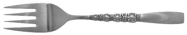 Rebecca (Stainless) Medium Solid Cold Meat Serving Fork