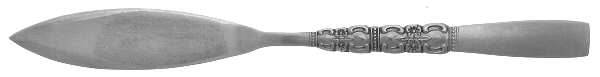 Rebecca (Stainless) Flat Handle Master Butter Knife