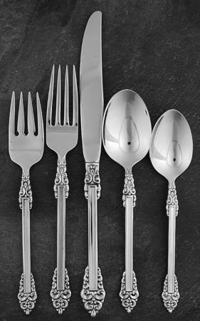 Rembrandt (Stainless, Glossy) 5 Piece Place Setting