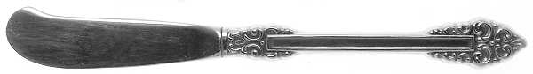 Rembrandt (Stainless, Glossy) Butter Spreader Hollow Hdl-Paddle/Stainless Blade