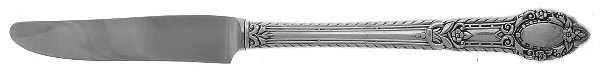 Rendezvous-Old South I (Silverplate 1938) New French Hollow Grille Knife