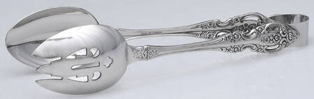 Renoir-Pembrooke (Stainless) Salad Tongs Solid HC