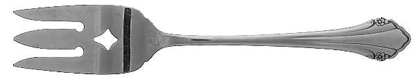 Repose (Stainless) Medium Solid Cold Meat Serving Fork