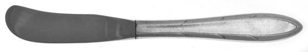 Reverie (Silverplate, 1937) Butter Spreader Hollow Hdl-Paddle/Stainless Blade