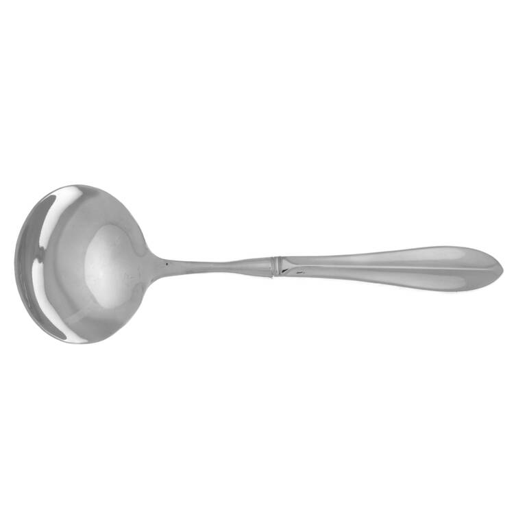 Rhodes (Stainless, Northland Line) Gravy Ladle with No Spout Stainless Bowl HC