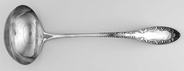 Rhinebeck-St Elmo (Silverplate, 1900) Solid Soup Ladle