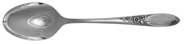 Ribbon Rose (Silverplate, 1960) Place/Oval Soup Spoon