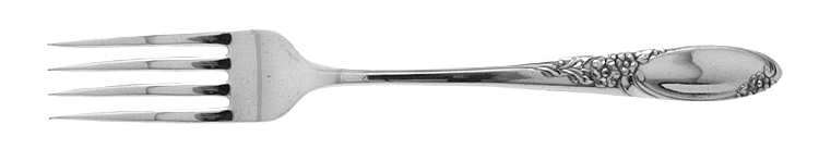 Ribbon Rose (Silverplate, 1960) Fork