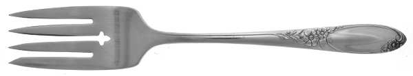 Ribbon Rose (Silverplate, 1960) Individual Salad Fork