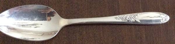 Ribbon Rose (Silverplate, 1960) Demitasse Spoon