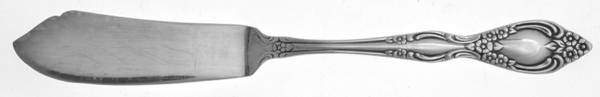 Royal Ballad (Silverplate, 1970) Flat Handle Master Butter Knife