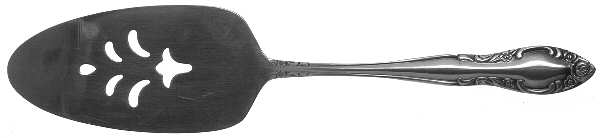 Royal Ballad (Stainless) Pierced All Stainless Pie Server