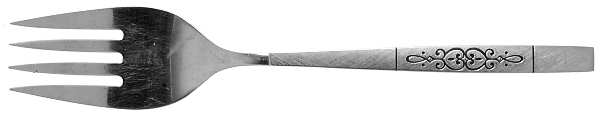Rochester (Stainless) Medium Solid Cold Meat Serving Fork