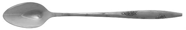 Rose Duet (Stainless) Iced Tea Spoon