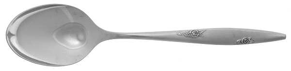 Rose Duet (Stainless) Place/Oval Soup Spoon