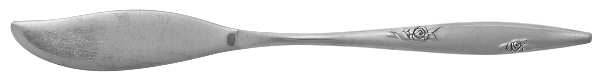 Rose Duet (Stainless) Flat Handle Master Butter Knife