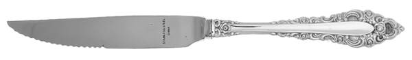 Royal Grandeur (Silverplate, 1975) Steak Knife Individual Hollow, Serrate HC