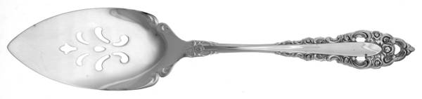 Royal Grandeur (Silverplate, 1975) Server-Pie/Solid-Pierced