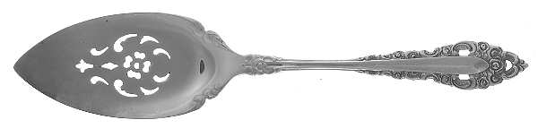 Royal Grandeur (Silverplate, 1975) Solid Pierced Pie Server