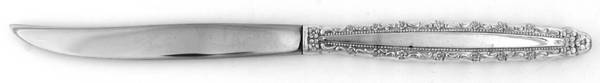 Royal Lace (Silverplate) Individual Steak Knife Hollow Handle by Oneida Silver