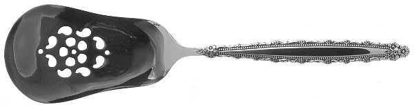 Royal Lace (Silverplate) Pierced Solid Pastry Server by Oneida Silver