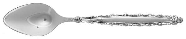 Royal Lace (Silverplate) Demitasse Spoon by Oneida Silver