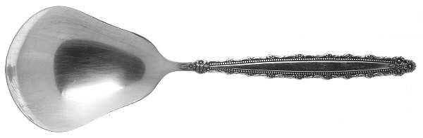 Royal Lace (Silverplate) Solid Smooth Casserole Spoon by Oneida Silver