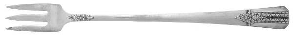 Romford (Silverplate, 1939) Cocktail/Seafood Fork