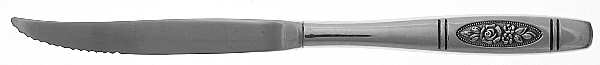 Rose Pendant (Stainless) Individual Steak Knife Hollow Handle