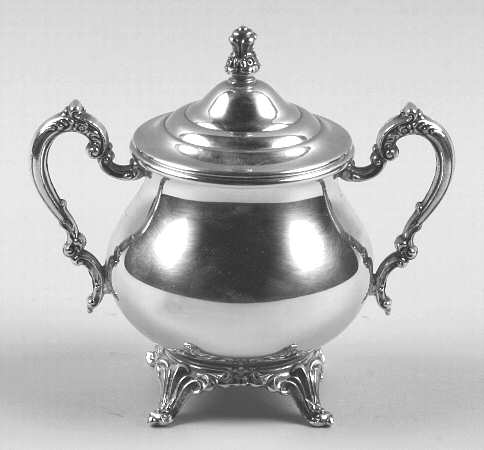 Royal Provincial (Silverplate, Hollowware) Sugar Bowl & Lid