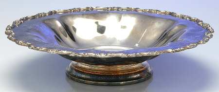Royal Provincial (Silverplate, Hollowware) Round Silverplate Centerpiece