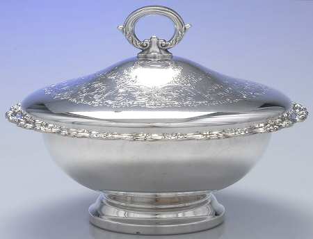 Royal Provincial (Silverplate, Hollowware) Silverplate Round Covered Casserole
