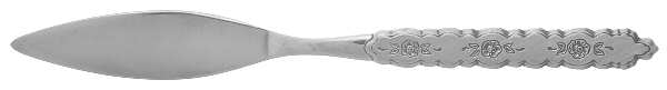 Rose Queen (Stainless) Flat Handle Master Butter Knife