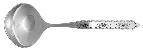 Rose Queen (Stainless) Solid Gravy Ladle