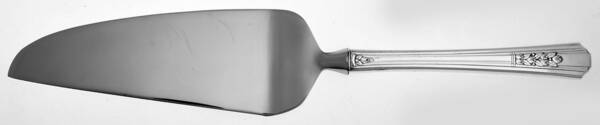 Rosalie (Silverplate, 1938) Pie and Cake Server with Stainless Blade HC