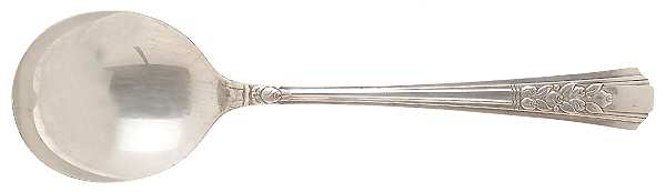 Rosalie (Silverplate, 1938) Round Bowl Soup Spoon (Gumbo)