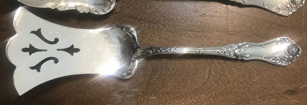 Rosemary (Silverplate, 1906) Pierced Solid Pastry Server