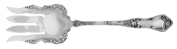 Rosemary (Silverplate, 1906) Large Solid Cold Meat Serving Fork
