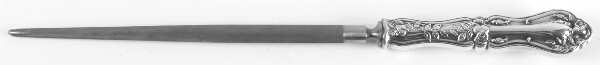 Rosemary (Silverplate, 1906) Large Roast Steel Rod Knife Sharpener